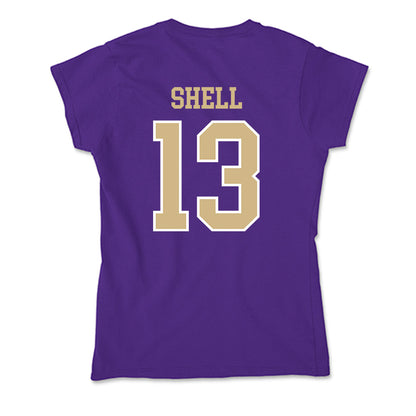 Washington - NCAA Women's Soccer : Samiah Shell - Soft Style Women’s T-Shirt-1