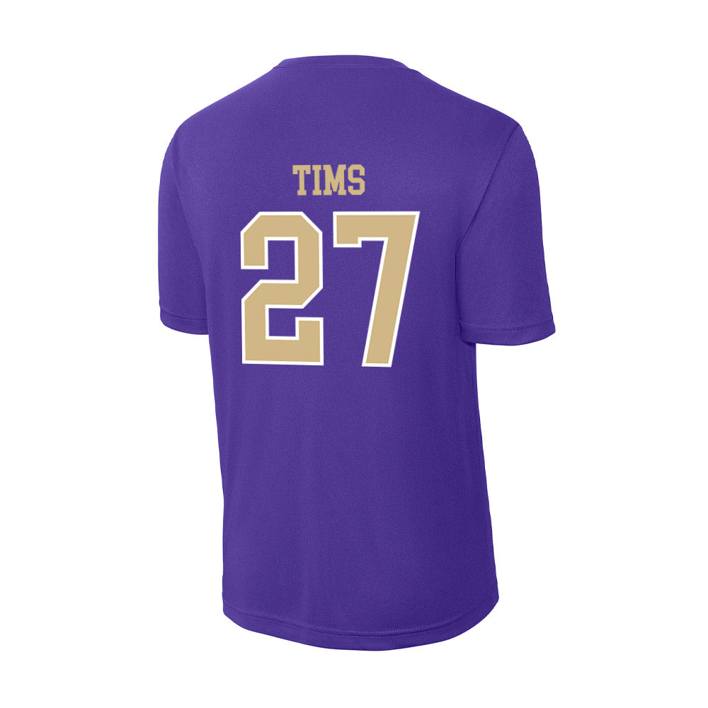Washington - NCAA Baseball : Justin Tims - Activewear T-Shirt-1
