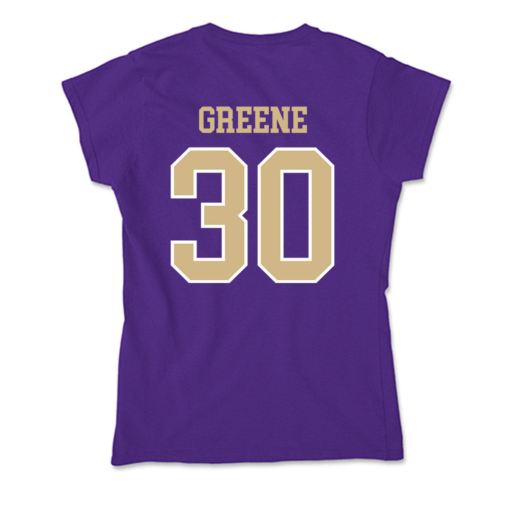 Washington - NCAA Football : Kayden Greene - Soft Style Women’s T-Shirt-1