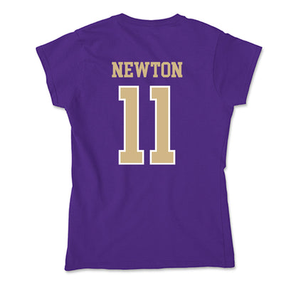 Washington - NCAA Women's Soccer : Mary Camp Newton - Soft Style Women’s T-Shirt-1
