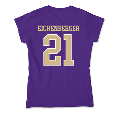 Washington - NCAA Women's Soccer : Kalea Eichenberger - Soft Style Women’s T-Shirt-1