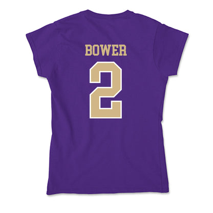 Washington - NCAA Baseball : Colton Bower - Soft Style Women’s T-Shirt-1