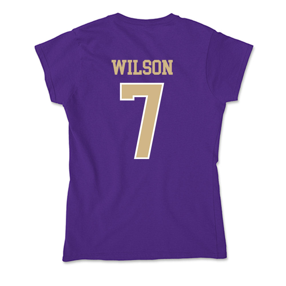 Washington - NCAA Baseball : Blake Wilson - Soft Style Women’s T-Shirt-1