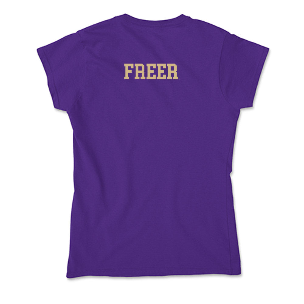 Washington - NCAA Women's Rowing : Jordan Freer - Soft Style Women’s T-Shirt-1