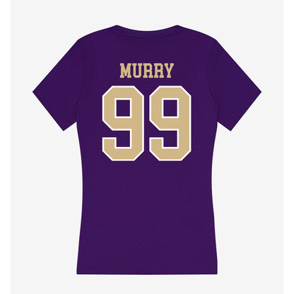 Washington - NCAA Women's Soccer : Rory Murry - Women's V-Neck T-Shirt-1