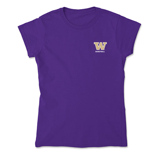 Washington - NCAA Women's Basketball : Teagan Brown - Soft Style Women’s T-Shirt-0
