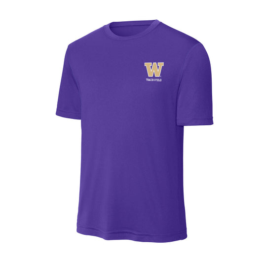 Washington - NCAA Women's Track & Field : Saydi Orange - Activewear T-Shirt-0