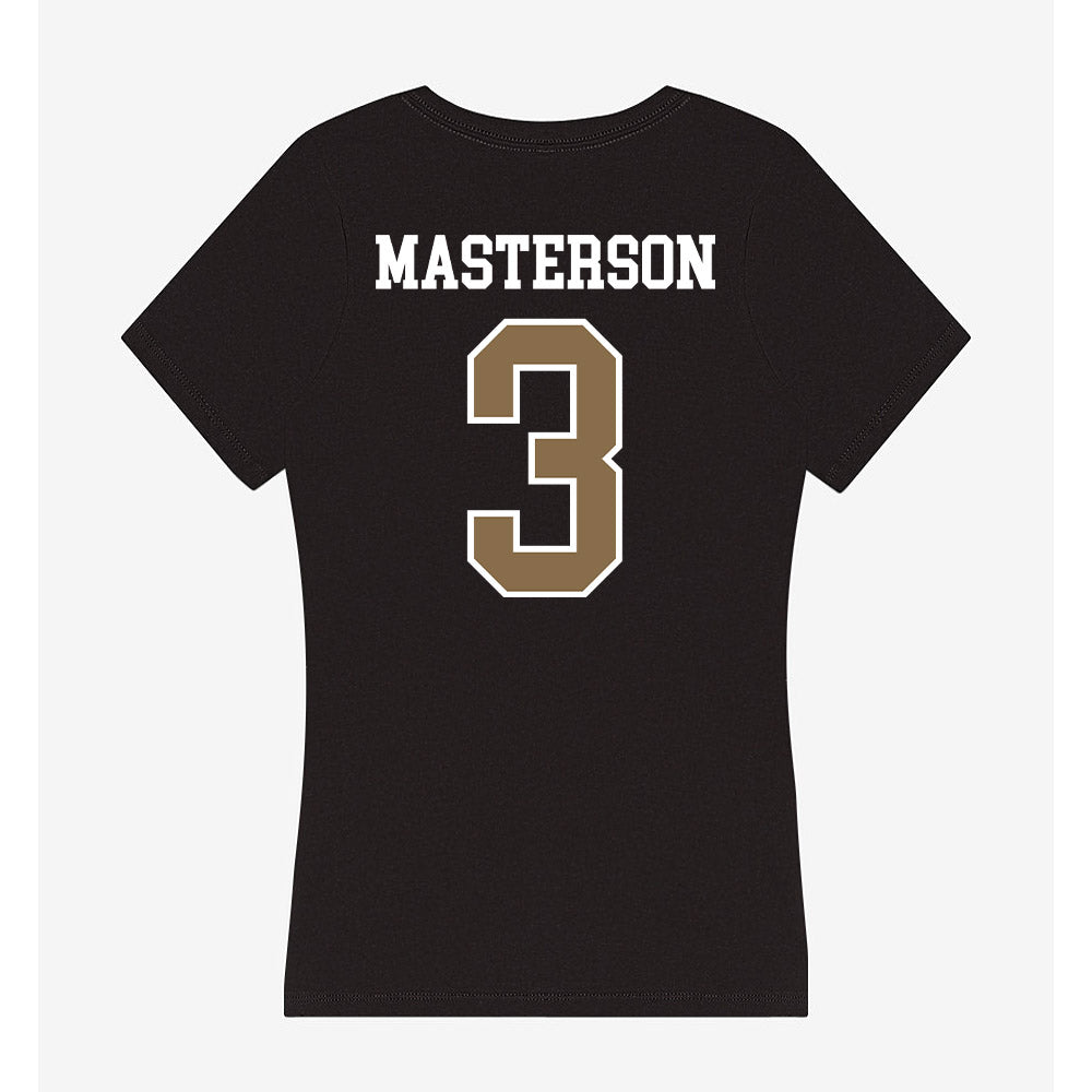 Wofford - NCAA Softball : Emry Masterson - Women's V-Neck T-Shirt-1