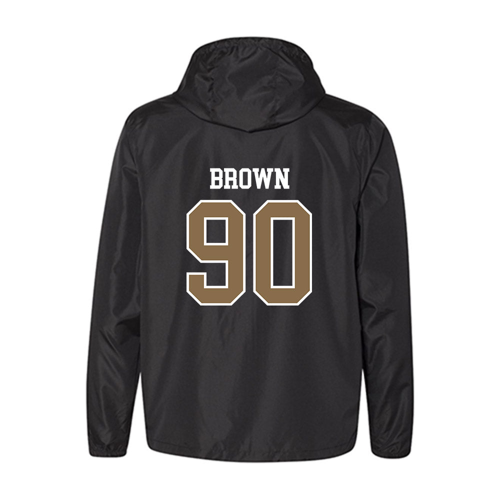 Wofford - NCAA Football : Omarion Brown - Windbreaker-1
