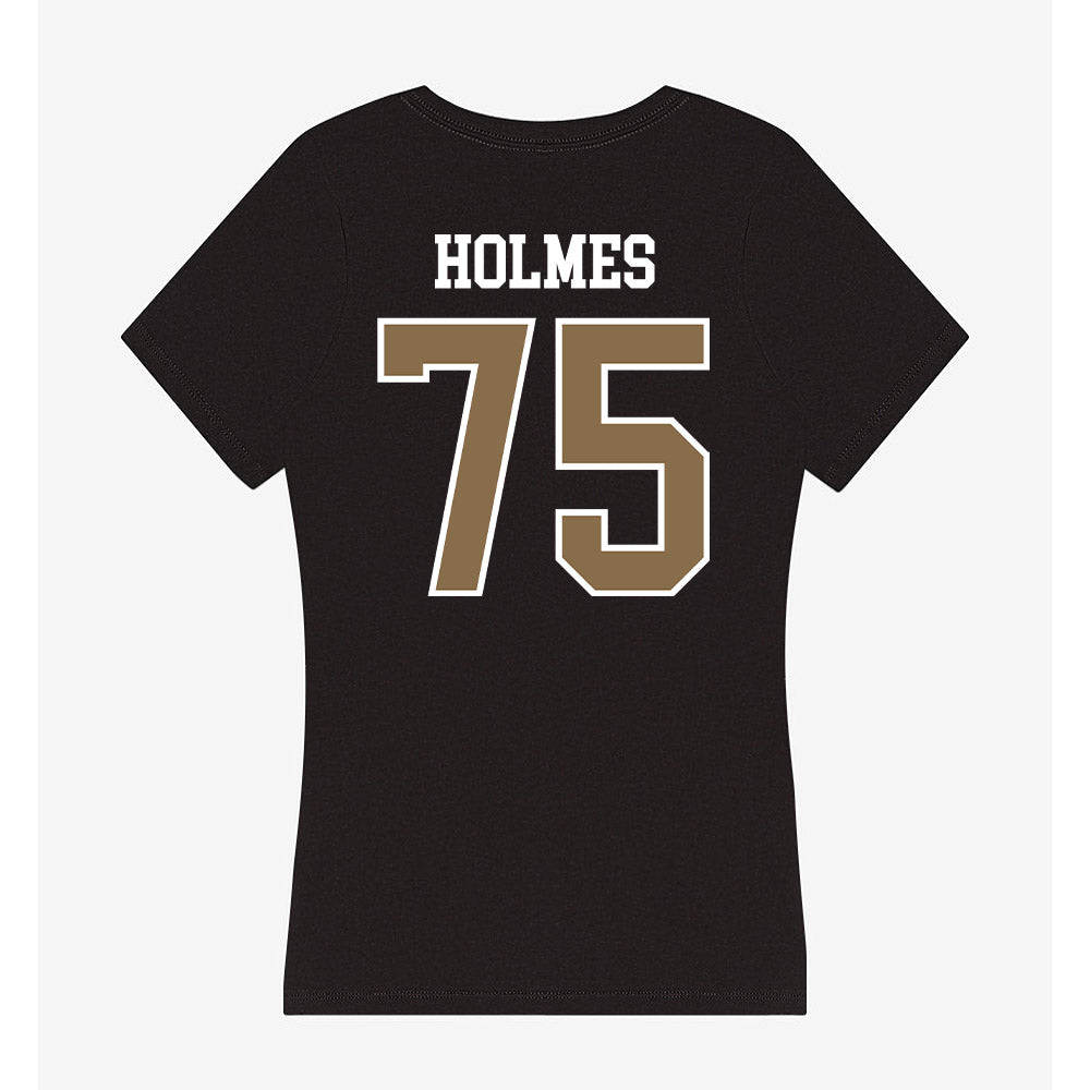 Wofford - NCAA Football : Ben Holmes - Women's V-Neck T-Shirt-1