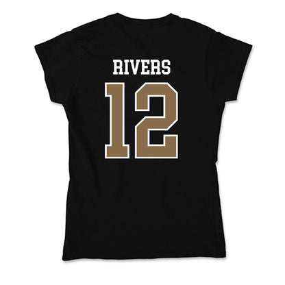 Wofford - NCAA Baseball : Davis Rivers - Soft Style Women’s T-Shirt-1