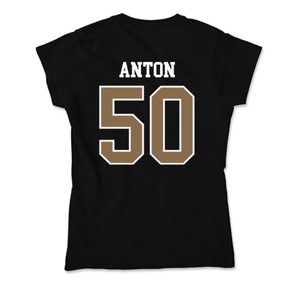 Wofford - NCAA Women's Lacrosse : Caroline Anton - Soft Style Women’s T-Shirt-1