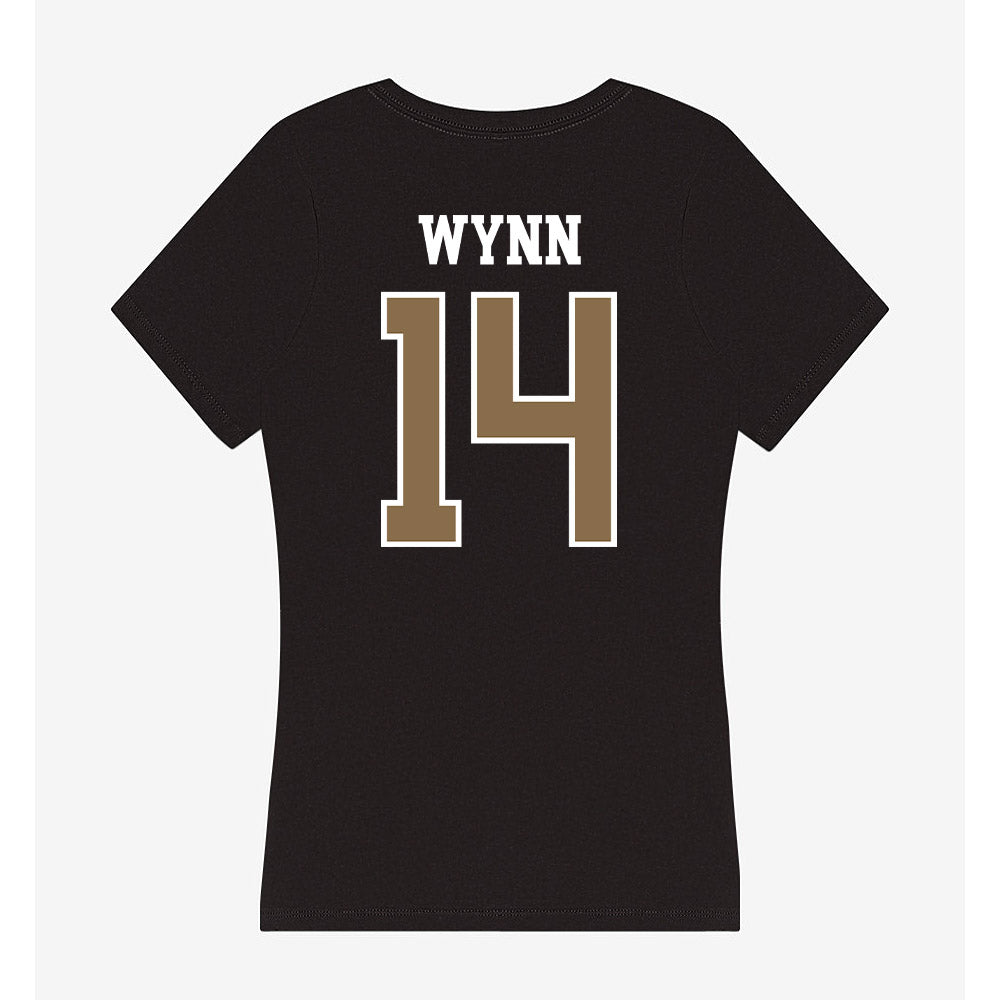 Wofford - NCAA Baseball : Ryan Wynn - Women's V-Neck T-Shirt-1