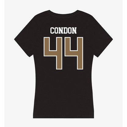 Wofford - NCAA Baseball : Cullen Condon - Women's V-Neck T-Shirt-1