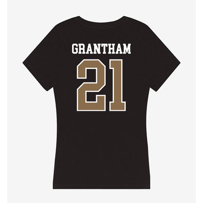 Wofford - NCAA Baseball : Lucas Grantham - Women's V-Neck T-Shirt-1