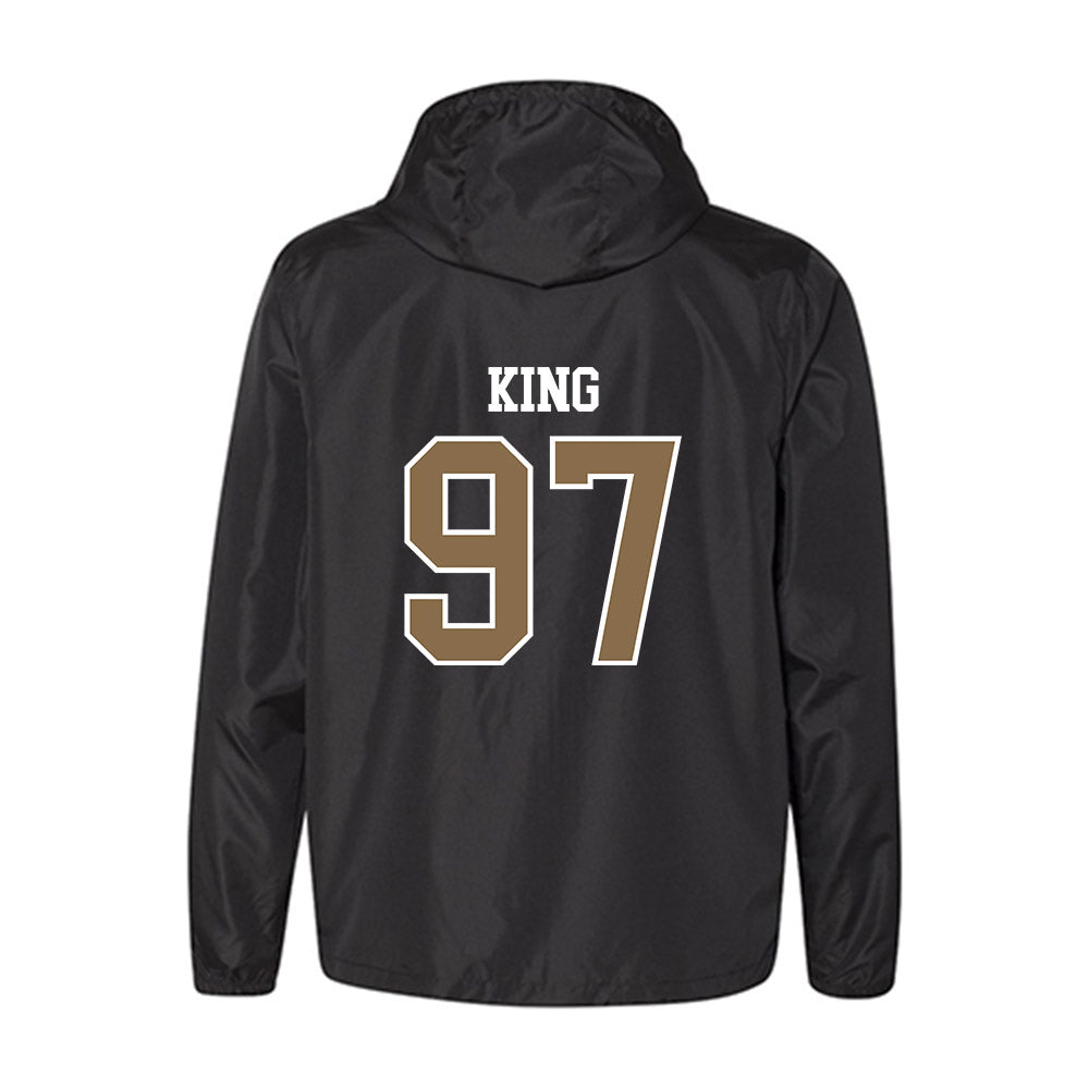 Wofford - NCAA Football : John King - Windbreaker-1