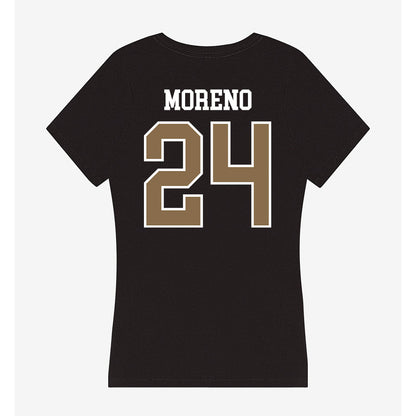 Wofford - NCAA Men's Soccer : Alejandro Moreno - Women's V-Neck T-Shirt-1