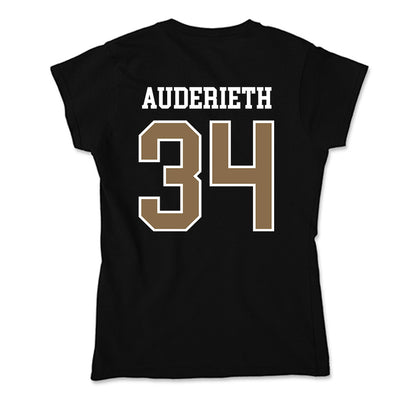Wofford - NCAA Men's Soccer : Elliot Auderieth - Soft Style Women’s T-Shirt-1