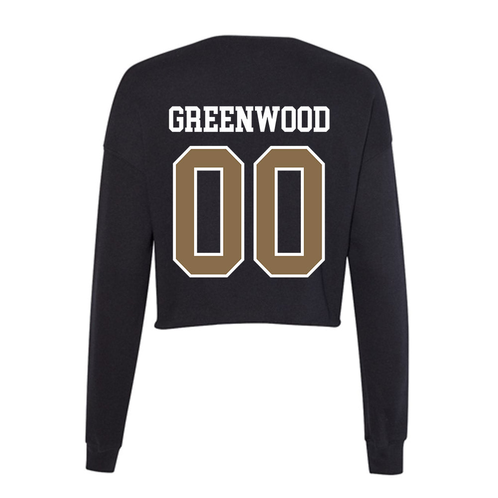 Wofford - NCAA Softball : Kaytlin Greenwood - Women's Cropped Crew Fleece-1
