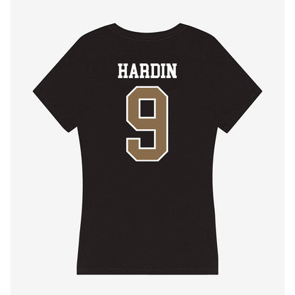 Wofford - NCAA Baseball : Tanner Hardin - Women's V-Neck T-Shirt-1