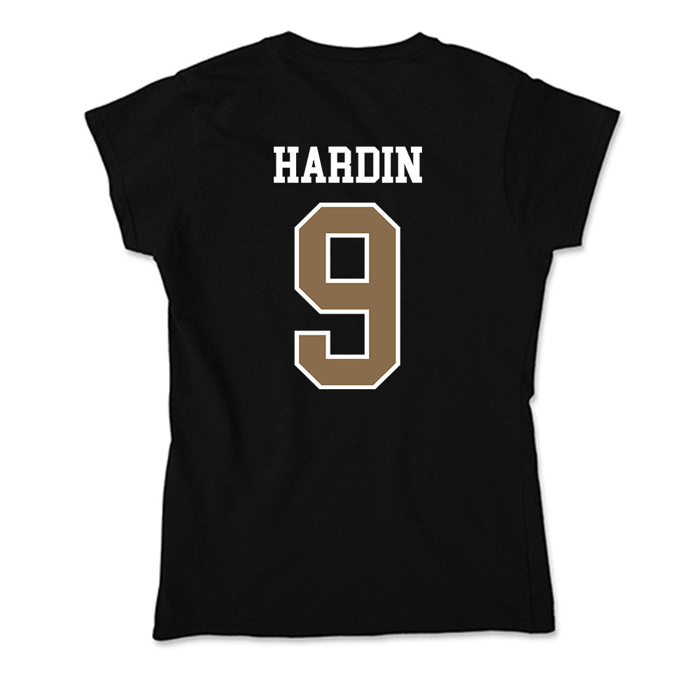 Wofford - NCAA Baseball : Tanner Hardin - Soft Style Women’s T-Shirt-1