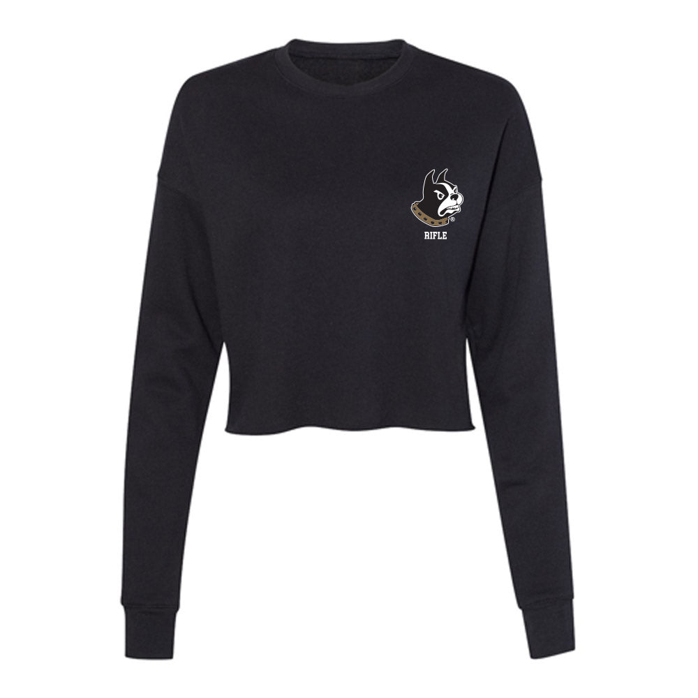 Wofford - NCAA Rifle : Anastasia Mottern - Women's Cropped Crew Fleece-0