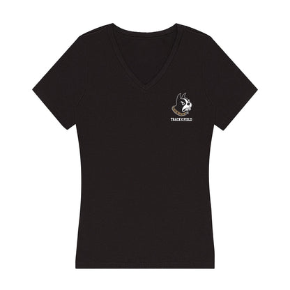 Wofford - NCAA Women's Track & Field : Lilly-Frances Buffington - Women's V-Neck T-Shirt-0