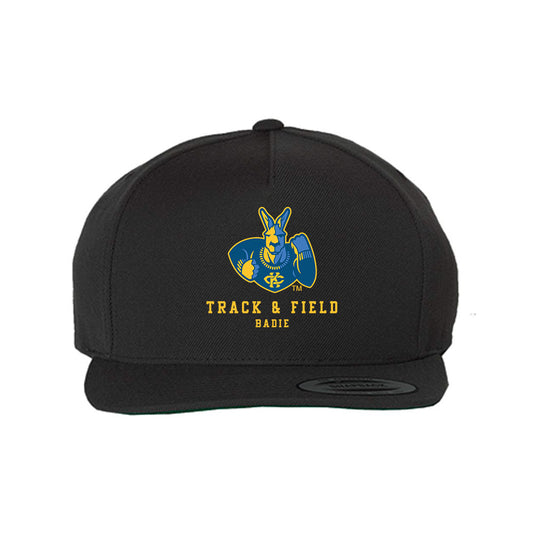 UMKC - NCAA Men's Track & Field : Brendan Badie - Snapback Hat-0