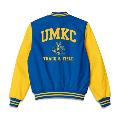 UMKC - NCAA Men's Track & Field : Brendan Badie - Bomber Jacket-1