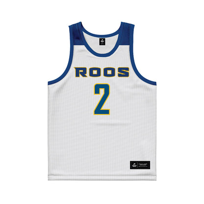 UMKC - NCAA Women's Basketball : Elauni Bennett - White Basketball Jersey-0