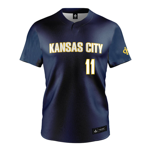 UMKC - NCAA Softball : Gianna Lickel - Blue Jersey-0