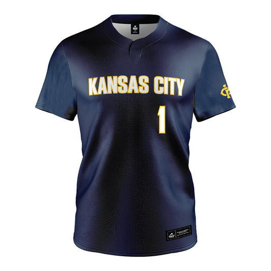 UMKC - NCAA Softball : Leilani Bustamante - Blue Jersey-0