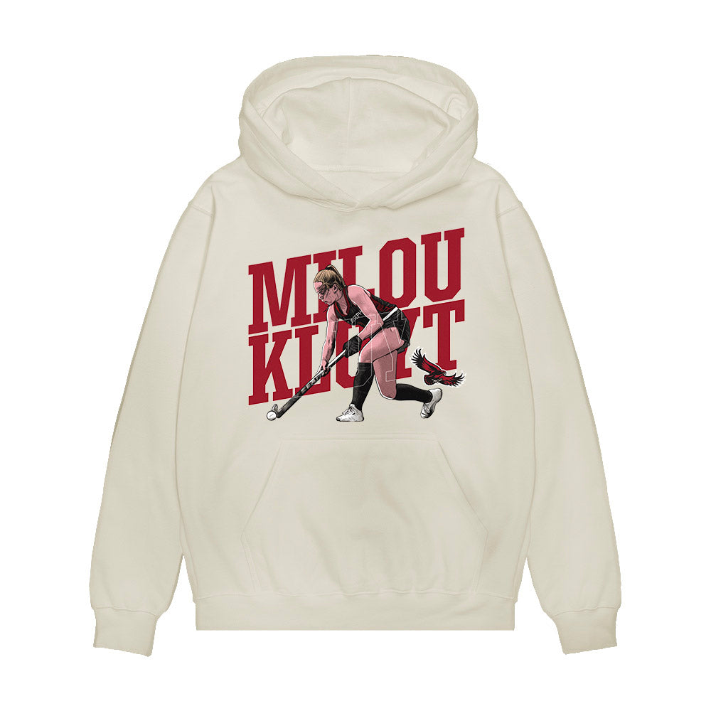 St. Joe's - NCAA Women's Field Hockey : Milou Kluyt - Collage Premium Hooded Sweatshirt-0