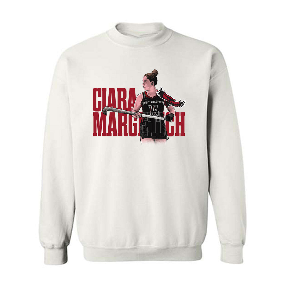 St. Joe's - NCAA Women's Field Hockey : Ciara Margetich - Crewneck Sweatshirt-0