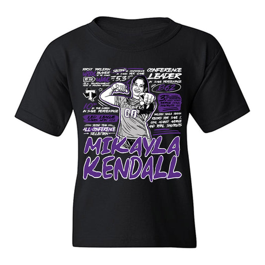 Tarleton State - NCAA Women's Soccer : Mikayla Kendall - Youth T-Shirt-0