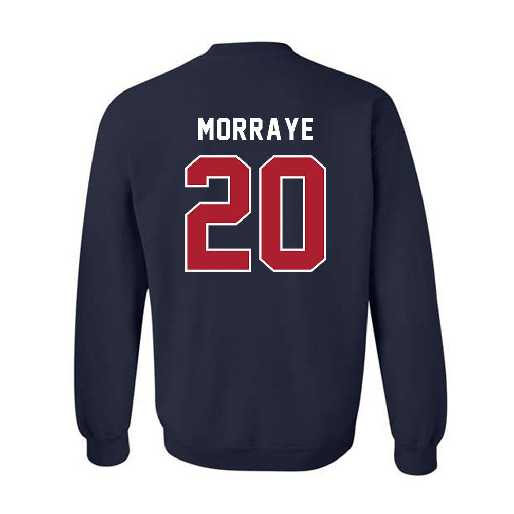 American - NCAA Women's Field Hockey : Olivia Morraye - Crewneck Sweatshirt-1