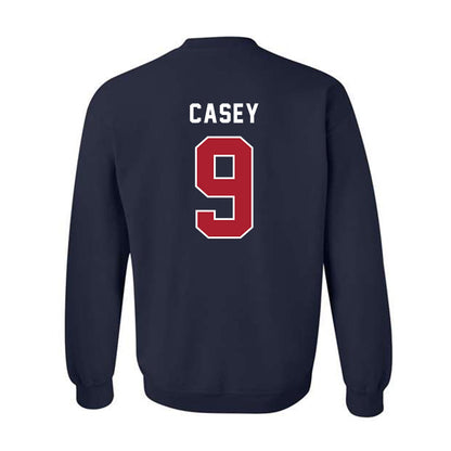 American - NCAA Men's Basketball : Matthew Casey - Crewneck Sweatshirt-1