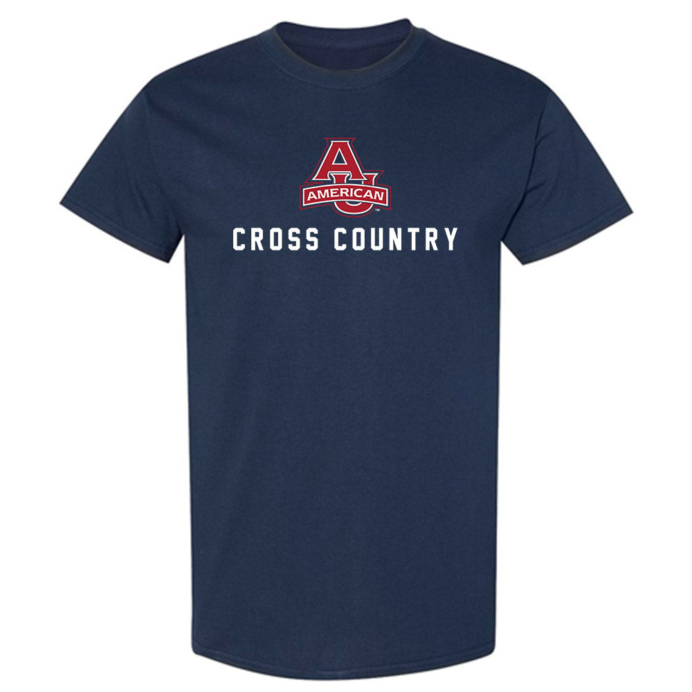 American - NCAA Men's Cross Country : Zack Zerbe - T-Shirt-0
