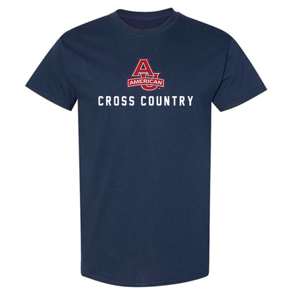 American - NCAA Men's Cross Country : Zack Zerbe - T-Shirt-0