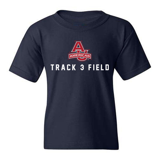 American - NCAA Women's Track & Field : Tamara Dorval - Youth T-Shirt-0
