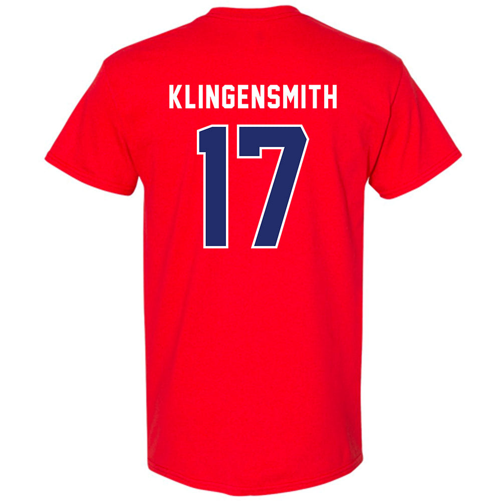 American - NCAA Women's Soccer : Avery Klingensmith - Classic Shersey T-Shirt-1