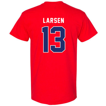 American - NCAA Women's Lacrosse : Carly Larsen - Classic Shersey T-Shirt-1