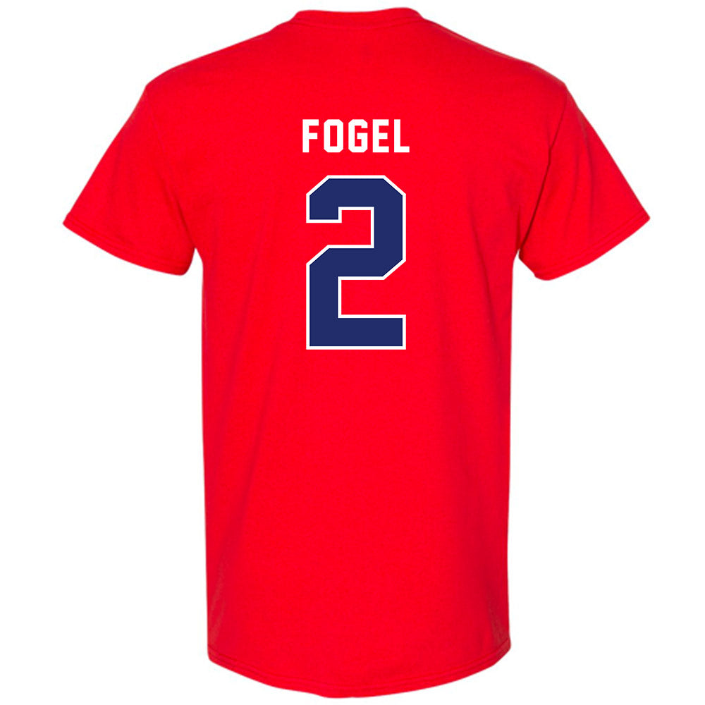 American - NCAA Men's Soccer : Jonah Fogel - Classic Shersey T-Shirt-1