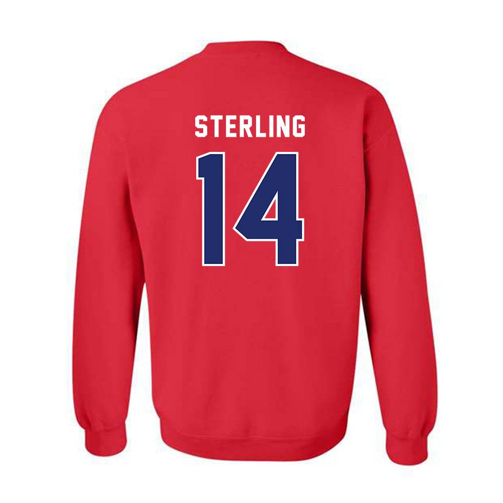 American - NCAA Women's Volleyball : Elise Sterling - Classic Shersey Crewneck Sweatshirt-1