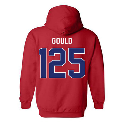 American - NCAA Wrestling : Dysen Gould - Classic Shersey Hooded Sweatshirt-1