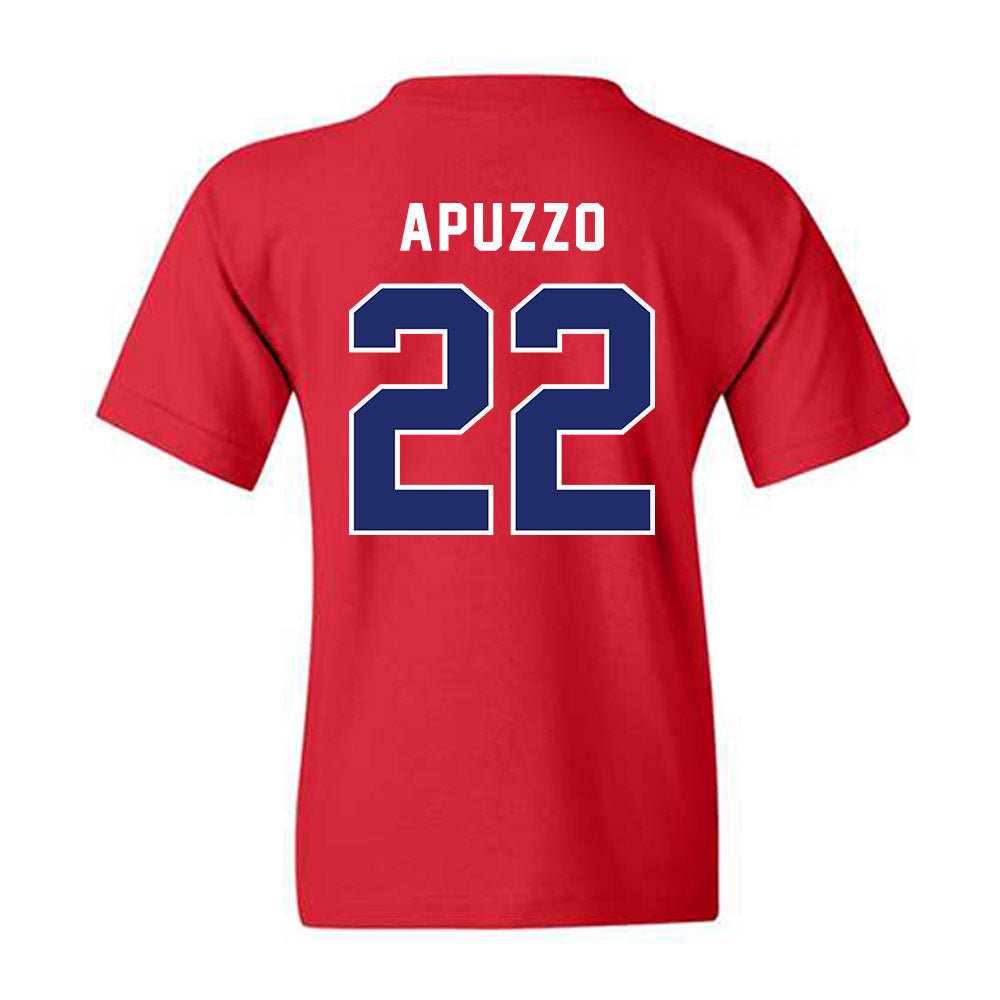 American - NCAA Women's Lacrosse : Alyssa Apuzzo - Classic Shersey Youth T-Shirt-1