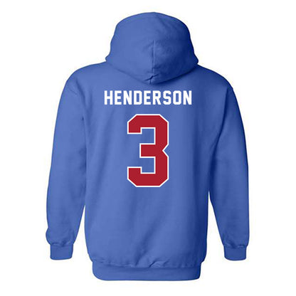 American - NCAA Women's Soccer : Kendall Henderson - Hooded Sweatshirt-1