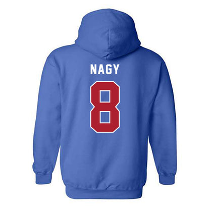 American - NCAA Women's Volleyball : Sophia Nagy - Hooded Sweatshirt-1