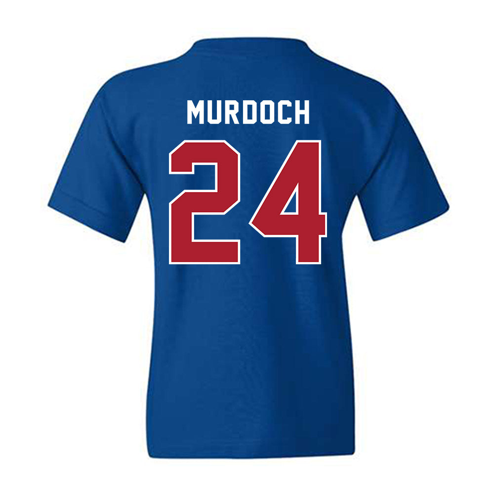 American - NCAA Women's Lacrosse : Reagan Murdoch - Youth T-Shirt-1