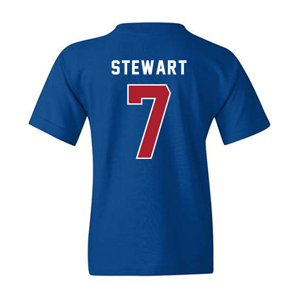 American - NCAA Women's Volleyball : Maddy Stewart - Youth T-Shirt-1